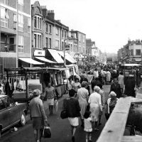Roman Road Market archive image 1960s