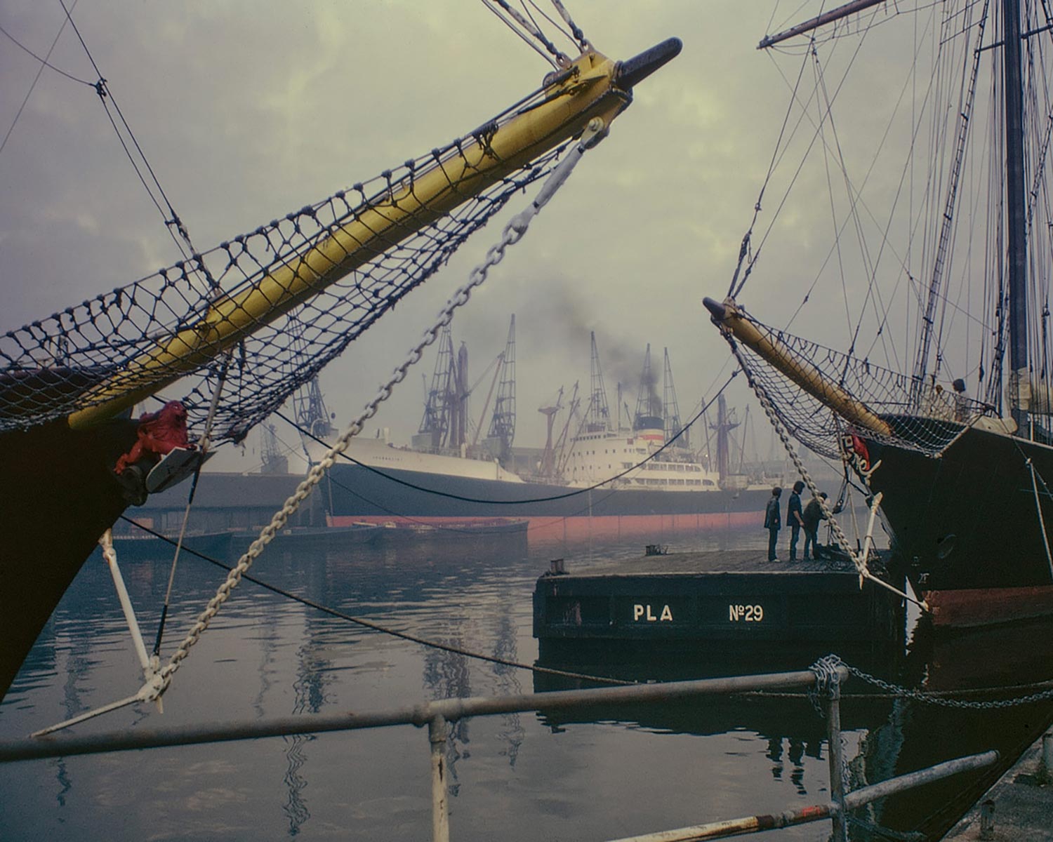 David Granick photograph of West India Dock