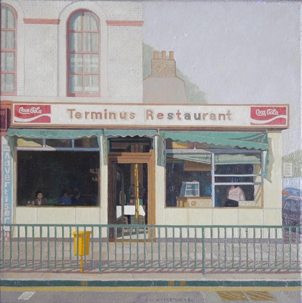 Terminus Restaurant painting by Doreen Fletcher