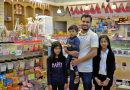 Sweet Treats owner Naz Islam with his kids, Roman Road