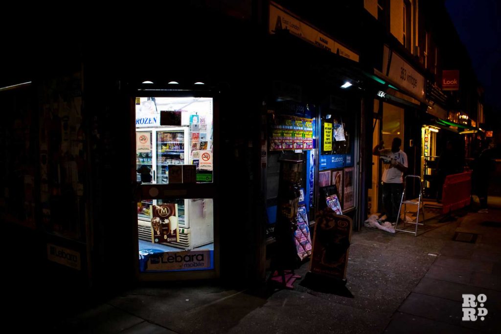 Patels Corner Shop in Bow, London