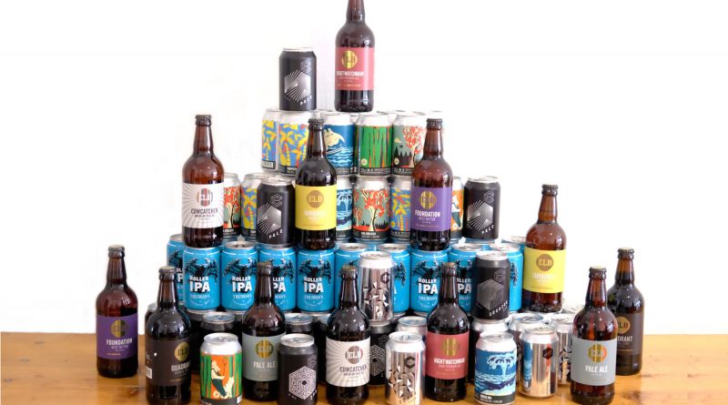 Pyramid of East End craft beer