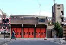 Exterior shot of Bethnal Green fire station on Roman Road