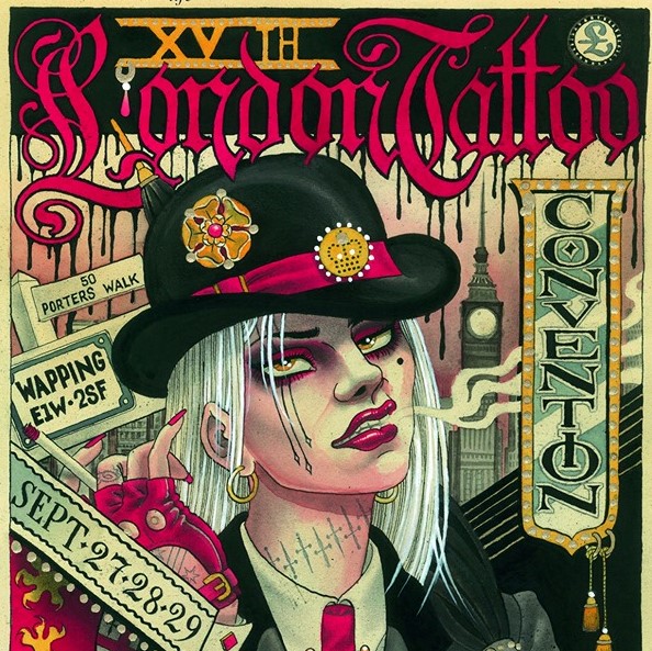 London Tattoo Convention 2019 poster