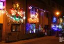 Christmas lights Roman Road Phil Verney Lacey Mews House