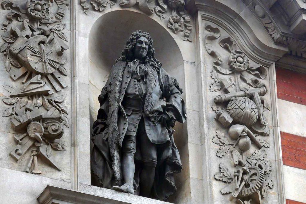 Statue of Sir John Cass, Jewry Street, Aldgate