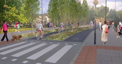 CGI image of Old Ford road for one of the schemes proposed by the council's Liveable Streets programme.