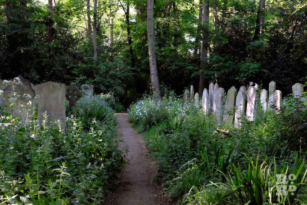 Bow Cemetery, now known as Tower Hamlets Cemetry, May 2020