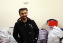 Iranian refugee Mobin, at Tuesday Night Bites food bank in Bethnal Green