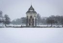 Victoria Park in the snow, East London, 2018
