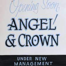 angel and crown