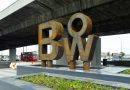Bow sculpture ar Bow Roundabout