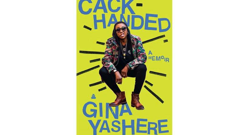 Cover of Cack-Handed by East London comedian Gina Yashere