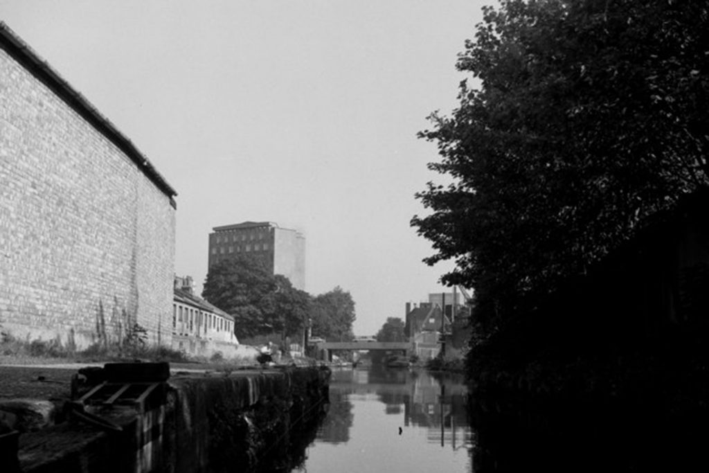 Hertford Union Canal in 1974