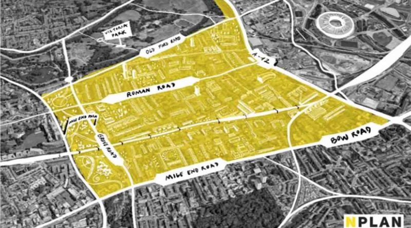 Roman Road Bow Neighbourhood Plan Area amended boundaries