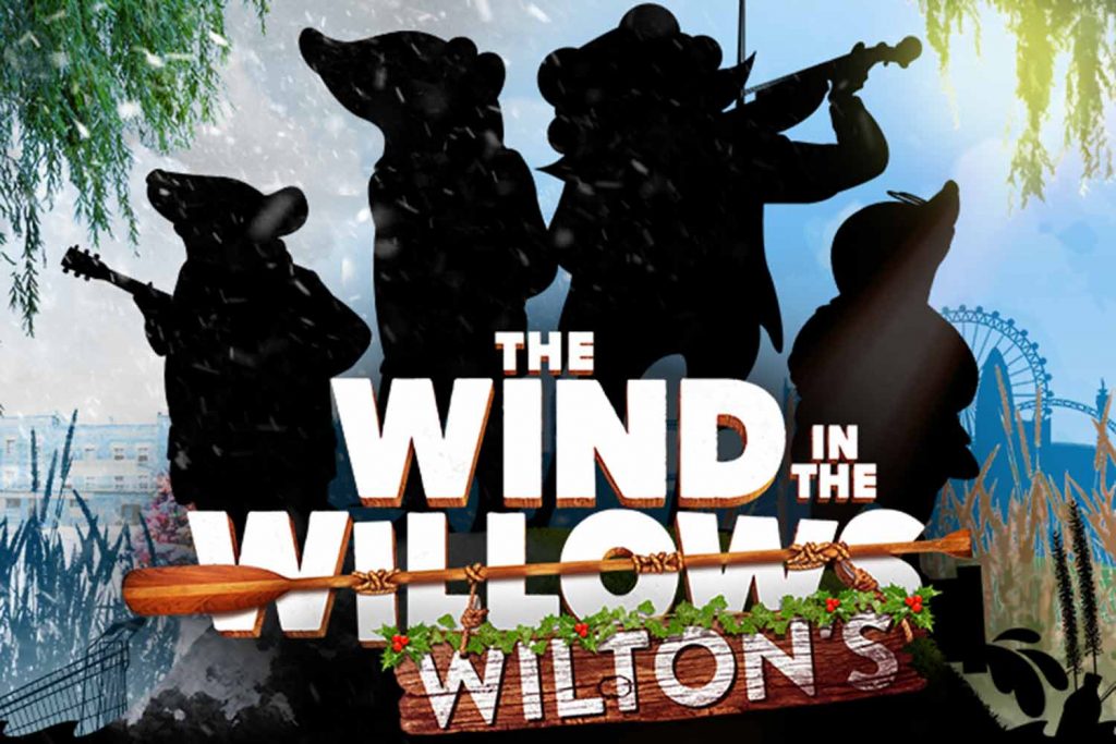 The Wind in the Wilton's promotion poster at Wilton's Music Hall. 