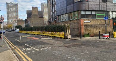 Chisenhale Primary School's play space removed, in Bow, East London