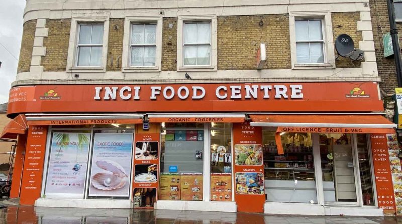 Inci food centre on Roman Road, East London, specialist international food store selling East Asian groceries.