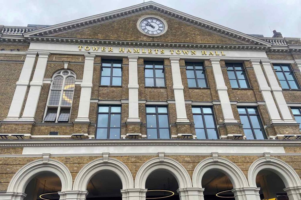 The newly renovated Tower Hamlets's Town Hall is taking part in Open House Tower Hamlets.