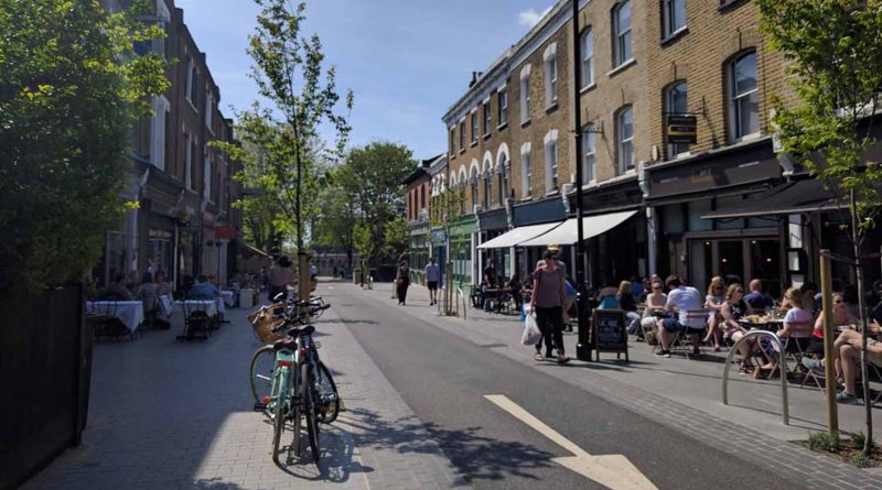 Orford Road Liveable Street, a part of Waltham Forest's 'Mini Holland' Low Traffic Neighbourhood scheme