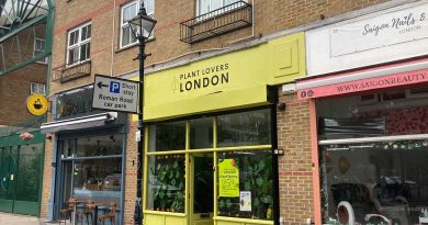 Photograph of Plant Lovers London, a new house plants shop on St Stephen's Road, Bow