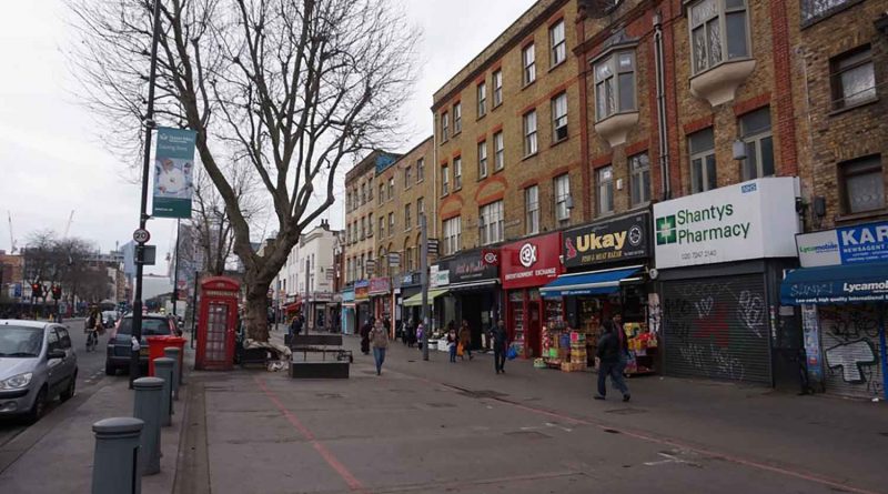 Photograph of Whitechapel Road in Tower Hamlets. Copyright: Ian S.