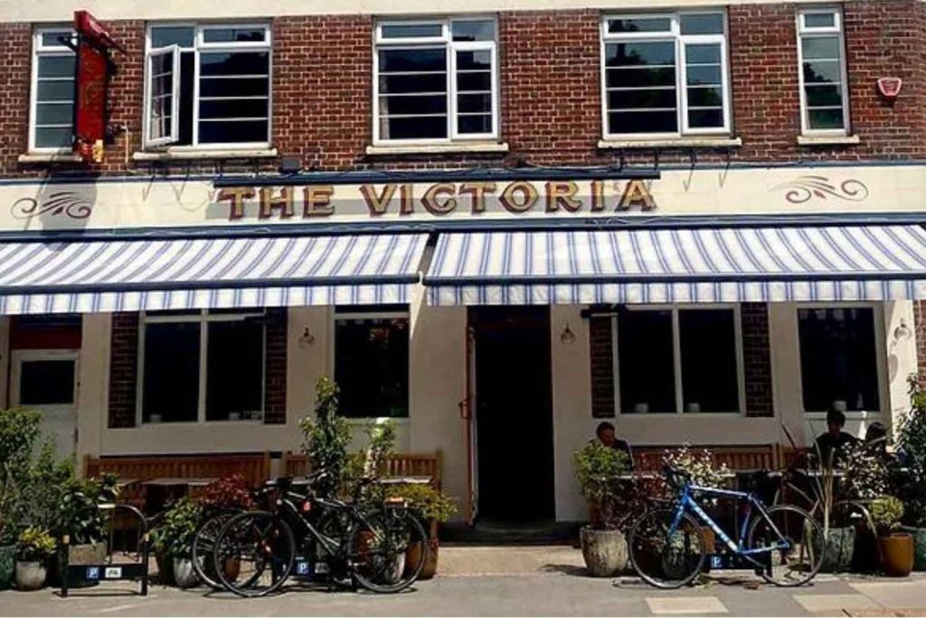 The Victoria pub on Grove Road. 