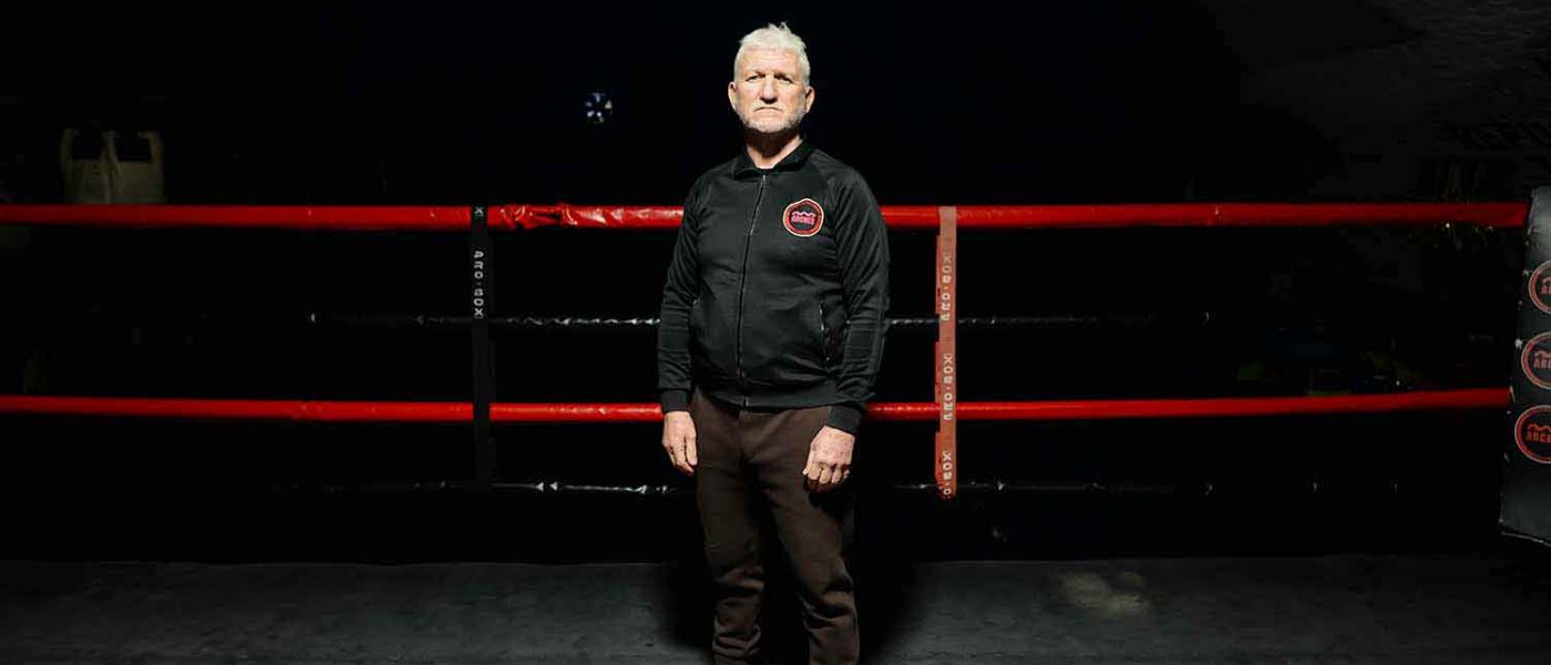 Coach Bill Judd, the founder of KO Combat Academy. Photo by Matt Payne © Social Streets C.I.C.