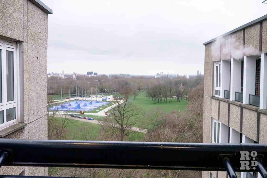 View of Victoria Park Lakeview Council Estate, Victoria Park, Bow