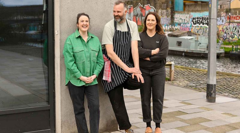 Lynsey Coughlan, owner of INIS, with partner Lindsay Lewis and Head Chef Craig Johnson