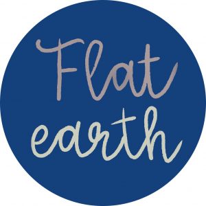Flat Earth Logo Circle 23 300x300