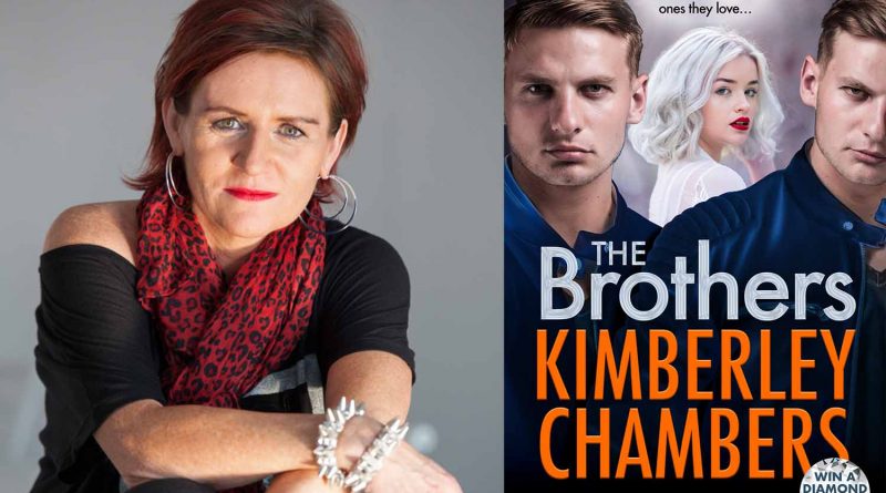 Kimberley Chambers, The Brothers, author photo, book cover
