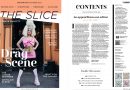 The front cover and editor's letter of the The Slice Tower Hamlets magazine Spring Summer 2024.