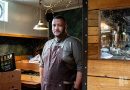 Gavin Gordon, the new head chef at Barge East in Hackney Wick, inside the restaurant